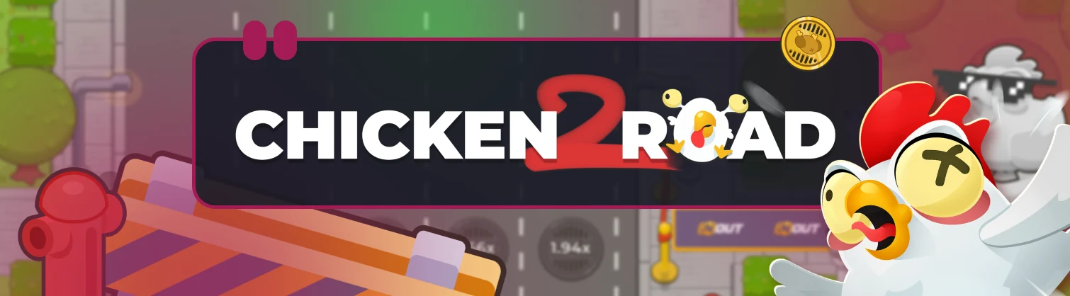 Banner principal de Chicken Road 2.