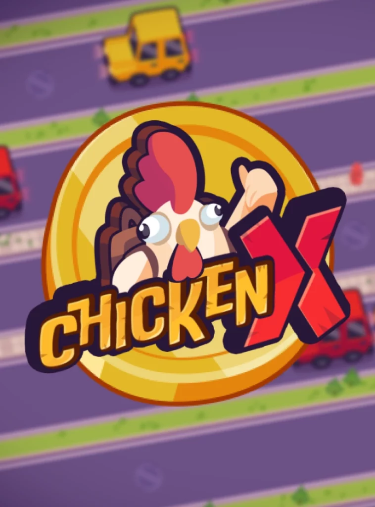 Logotipo del juego Chicken X.