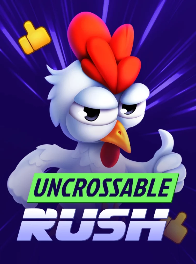 Uncrossable Rush logotipo de la ranura.