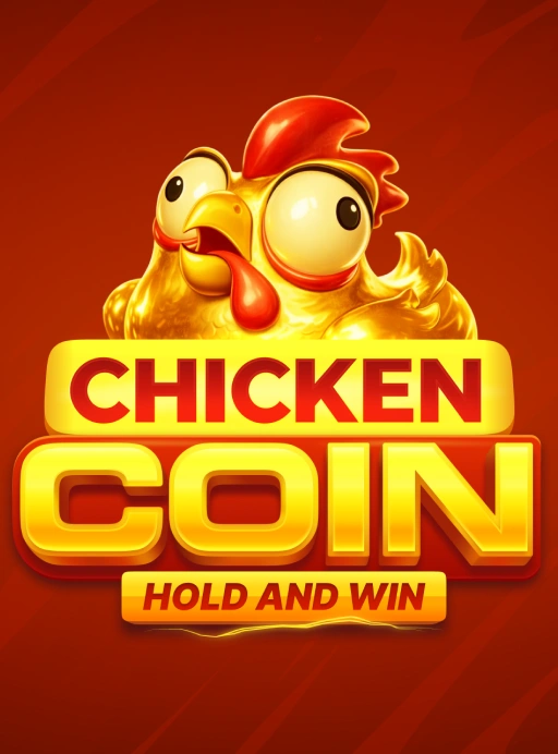 Banner vertical Chicken Coin.